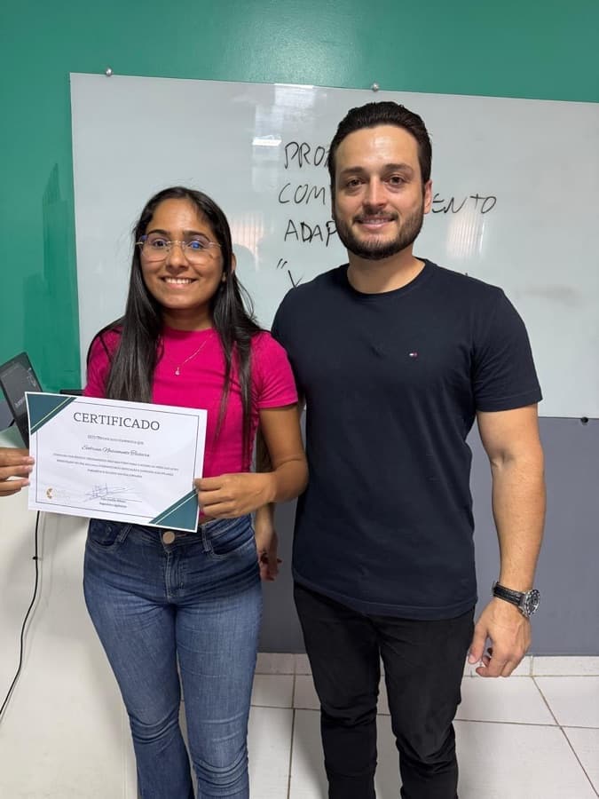 Entrega de certificado do treinamento Do Campus ao Campo